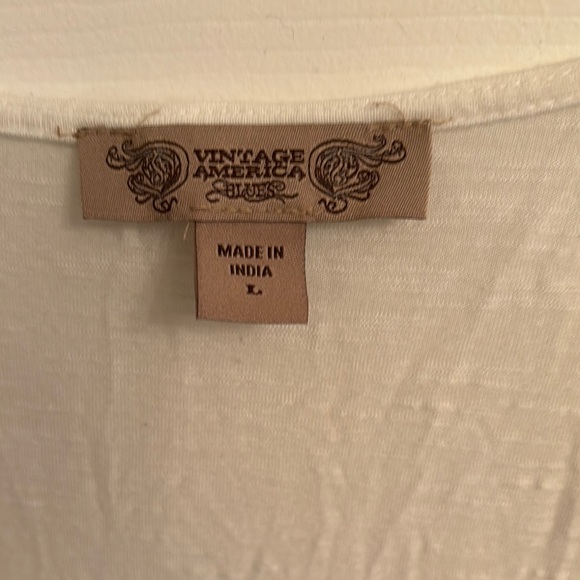 White Ruffled Blouse - Picture 2 of 5